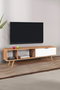 Hanah Home Venüs 3644 Soporte para TV Nogal y Blanco